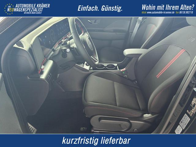 Hyundai KONA Elektro - N-Line 64,8 kWh / Bose ACC PDC V&H + Kamera Keyless Sitz Lenkradheiz. LED Alu 19"
