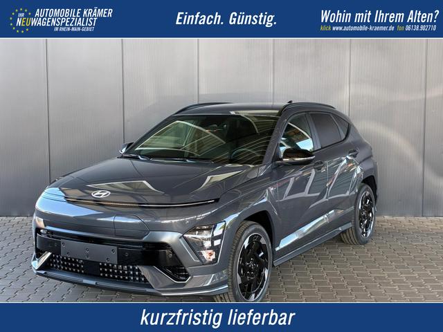 Hyundai KONA Elektro - N-Line 64,8 kWh / Bose ACC PDC V&H + Kamera Keyless Sitz Lenkradheiz. LED Alu 19"