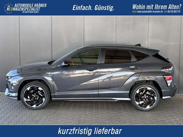 Hyundai KONA Elektro - N-Line 64,8 kWh / Bose ACC PDC V&H + Kamera Keyless Sitz Lenkradheiz. LED Alu 19"