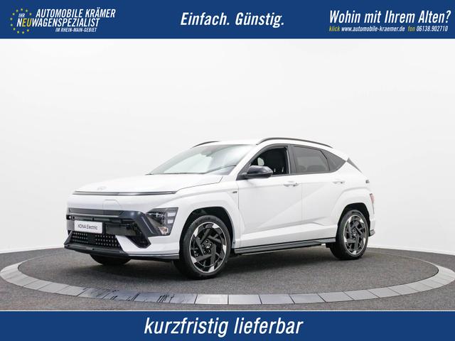 Hyundai KONA Elektro - N-Line 64,8 kWh / Bose ACC PDC V&H + Kamera Keyless Sitz Lenkradheiz. LED Alu 19"