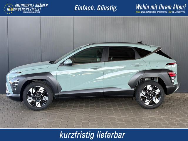 Hyundai KONA - Comfort Plus 1.0 T-GDI 2WD / Navi Keyless 360&deg; Kam./ Sitz + Lenkradheiz. LED Alu 18"