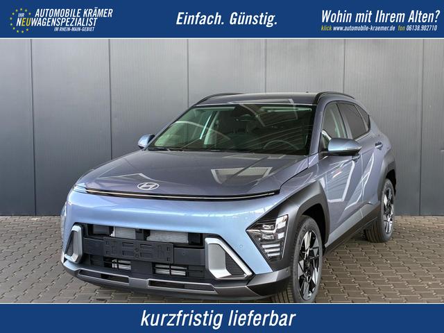 Hyundai KONA - Comfort Plus 1.0 T-GDI 2WD / Navi Keyless 360&deg; Kam./ Sitz + Lenkradheiz. LED Alu 18"