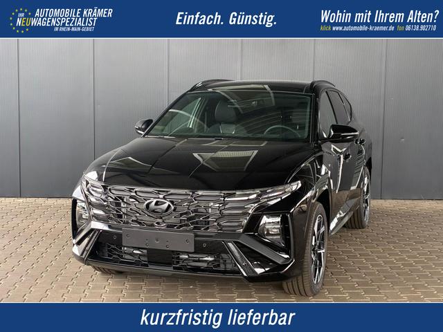 Hyundai TUCSON - HEV 2WD N-Line X Pano / MY27 Panoramadach Head-Up 360&deg; Kam. ACC Sitz + Lenkradheiz. Sitzbel&uuml;ftung Alu 19"