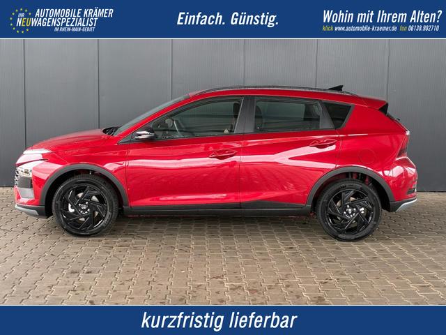 Hyundai BAYON - Blackline 1.0 T-GDI 6MT / LED Sitz + Lenkradheizung Navi Tempomat Alu 16"