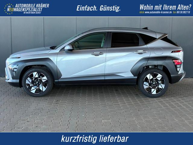 Hyundai KONA - Comfort Plus 1.6 T-GDI DCT 4WD / Navi ACC Keyless Sitz + Lenkradheiz. Schiebedach LED Alu 18"
