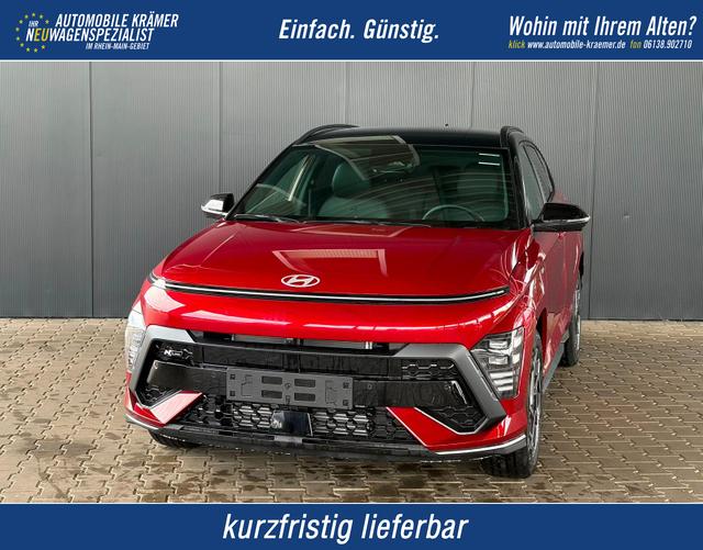 Hyundai KONA - N-Line 1.6 DCT 4WD / Bose ACC/ 360&deg; Kam./ Sitzh.& Bel&uuml;ftung Memory Heckklappe elektr./ LED Alu 18"