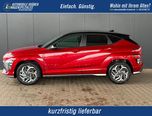 Hyundai KONA - N-Line 1.6 DCT 4WD / Bose ACC/ 360&deg; Kam./ Sitzh.& Bel&uuml;ftung Memory Heckklappe elektr./ LED Alu 18"