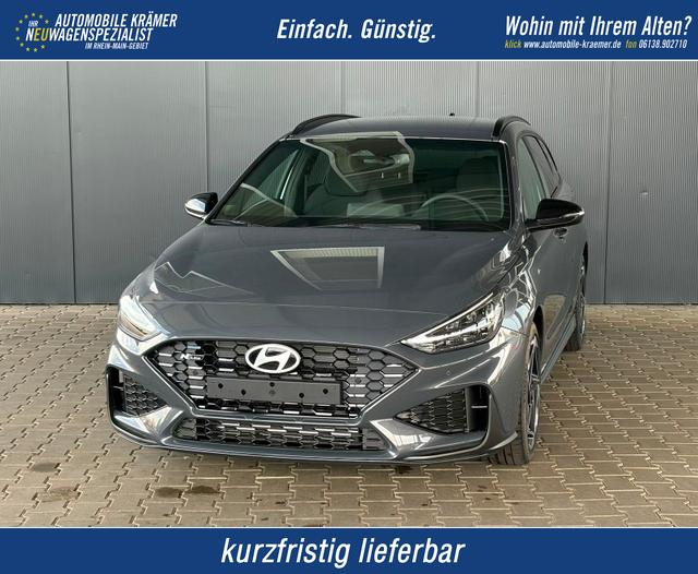 Hyundai i30 Kombi - N-Line 1.5 T-GDI 48V / Navi PDC V&H + Kamera Sitz Lenkradheizung LED Alu 18"