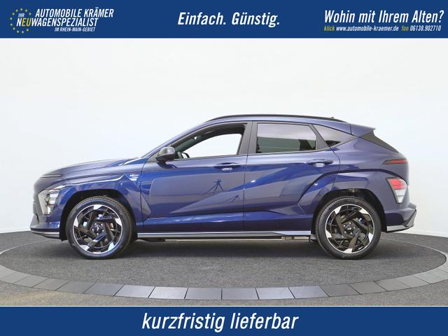 Hyundai KONA Elektro - N-Line 64,8 kWh / Bose ACC PDC V&H + Kamera Keyless Sitz Lenkradheiz. LED Alu 19"