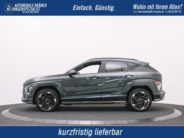 Hyundai KONA Elektro - N-Line 64,8 kWh / Bose ACC PDC V&H + Kamera Keyless Sitz Lenkradheiz. LED Alu 19"