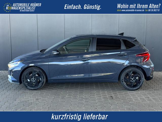 Hyundai i20 - Style 1.0 T-GDI BLACK LINE / Navi Fernlichtassistent Spurhalteassistent ACC Kamera Sitz + Lenkradheizung LED Alu 16"