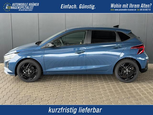 Hyundai i20 - Black-Line STYLE 1,0 T-GDi 7-DCT / Navi Tempomat Spurhalteassistent Kamera Sitz + Lenkradheizung LED