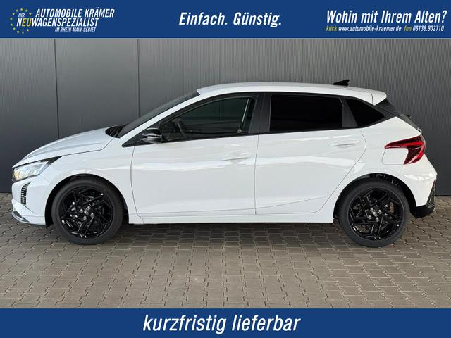 Hyundai i20 - Black-Line STYLE 1,0 T-GDi 7-DCT / Navi Tempomat Spurhalteassistent Kamera Sitz + Lenkradheizung LED