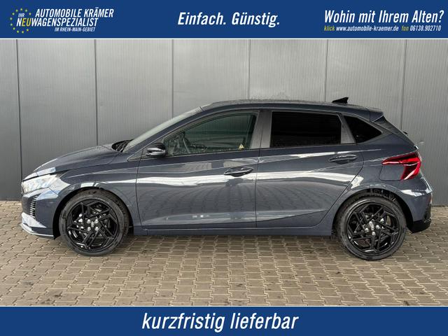 Hyundai i20 - Black-Line STYLE 1,0 T-GDi 7-DCT / Navi Tempomat Spurhalteassistent Kamera Sitz + Lenkradheizung LED