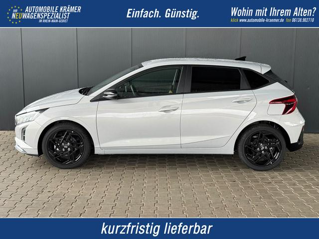 Hyundai i20 - Black-Line STYLE 1,0 T-GDi 7-DCT / Navi Tempomat Spurhalteassistent Kamera Sitz + Lenkradheizung LED