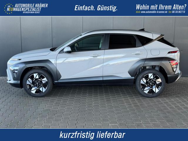 Hyundai KONA - Comfort Plus 1.6 T-GDI 2WD 7-DCT / 360 Grad PDC vorne + hinten ACC Sitz Lenkradheizung LED Alu 18''