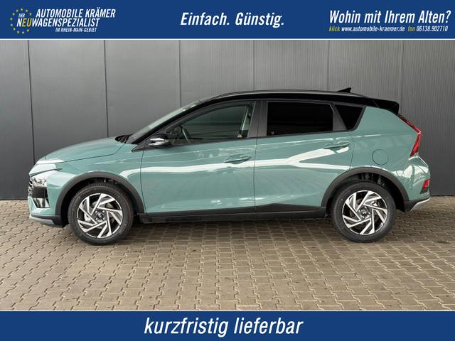 Hyundai BAYON - Comfort Plus 1.0 T-GDI 7-DCT AT / Tempomat Kamera PDC vorne + hinten Keyless Lenkrad Sitzheizung LED Alu 16''