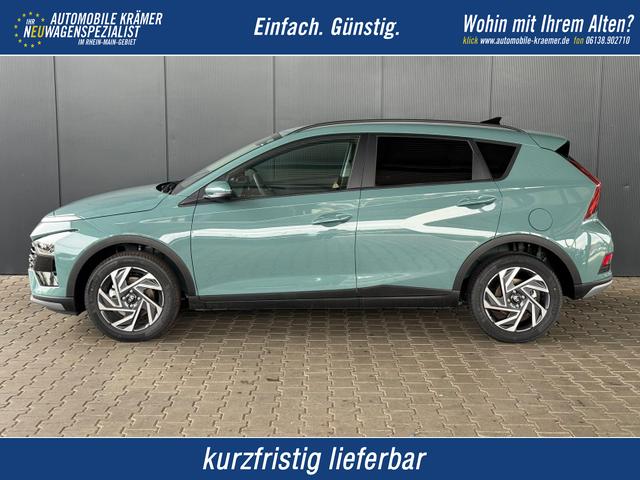 Hyundai BAYON - Comfort Plus 1.0 T-GDI 7-DCT AT / Tempomat Kamera PDC vorne + hinten Keyless Sitz Lenkradheizung LED Alu 16''