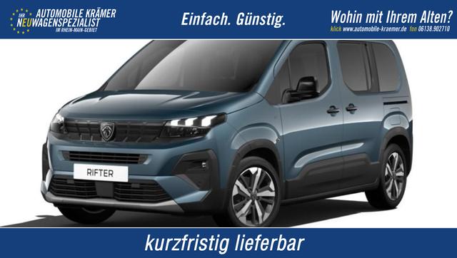 Peugeot Rifter - GT-Line GT 1.5 BlueHDi L1+LED+Lenkradheizung+Kamera+PackTechnoPlus