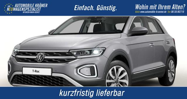 Volkswagen T-Roc - Style 1.5 TSI DSG+Comfort Paket+LED+Sitzheizung