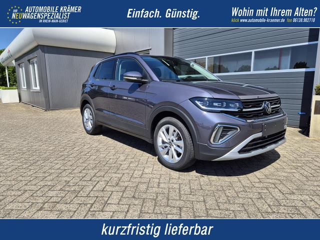 Volkswagen T-Cross - 1.0 TSI 116PS DSG Life LED-Matrix-Scheinwerfer Klimaautomatik Sitzheizung PDC Rückf.Kamera 17-LM abged.Scheiben 2xKeyless DAB+ Bluetooth Touchscreen Apple CarPlay Android Auto