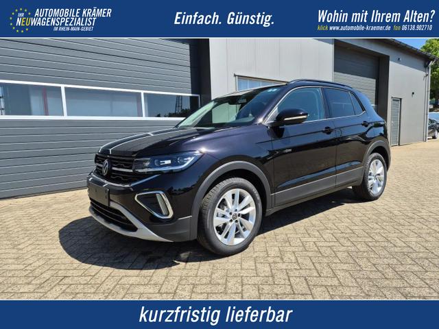 Volkswagen T-Cross - 1.0 TSI 116PS DSG Life LED-Matrix-Scheinwerfer Klimaautomatik Sitzheizung PDC Rückf.Kamera 17-LM abged.Scheiben 2xKeyless DAB+ Bluetooth Touchscreen Apple CarPlay Android Auto