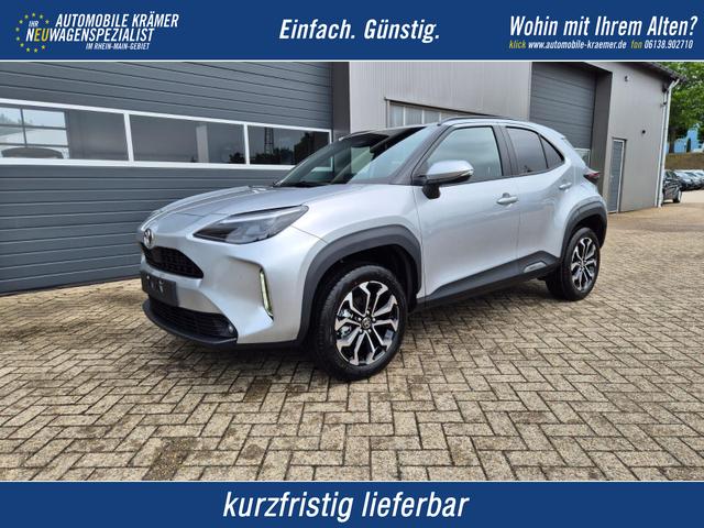 Toyota Yaris Cross - 1.5VVT-iE 130PS Automatik Teamplayer Klimaautomatik Sitzheizung Lenkradheizung PDC v+h Rückf.Kamera 17-LM abged.Scheiben 2xKeyless DAB+ Bluetooth Touchscreen Apple CarPlay Android Auto