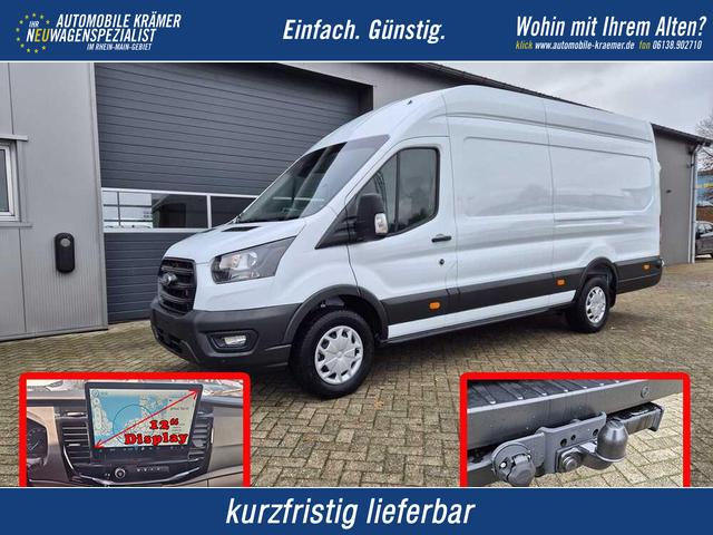 Ford Transit - 350 L4H3 2.0 EcoBlue 130PS Trend Heckantrieb 3,5t 2-Sitzer AHK Sitzheizung Frontscheibe beheizb. Klimaautomatik Navi PDC v+h Bluetooth DAB Apple CarPlay Android Auto Tempomat Ganzj.Reifen