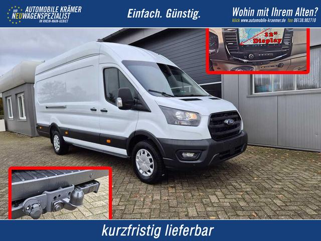 Ford Transit - 350 L4H3 2.0 EcoBlue 130PS Trend Heckantrieb 3,5t 2-Sitzer AHK Sitzheizung Frontscheibe beheizb. Klimaautomatik Navi PDC v+h Bluetooth DAB Apple CarPlay Android Auto Tempomat Ganzj.Reifen