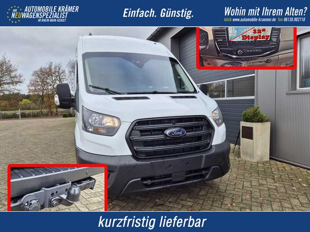 Ford Transit - 350 L4H3 2.0 EcoBlue 130PS Trend Heckantrieb 3,5t 2-Sitzer AHK Sitzheizung Frontscheibe beheizb. Klimaautomatik Navi PDC v+h Bluetooth DAB Apple CarPlay Android Auto Tempomat Ganzj.Reifen