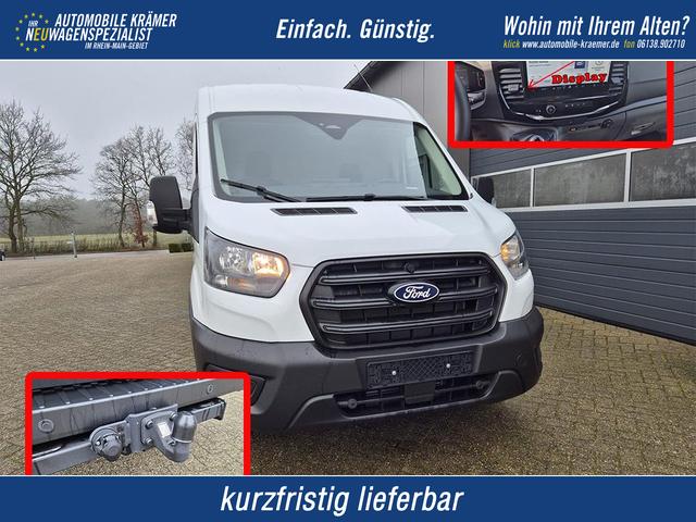 Ford Transit - L2H2 2.0 EcoBlue 165PS Trend Heckantrieb 3,5t 2-Sitzer AHK Sitzheizung Lenkradheizung Frontscheibe beheizb. Klimaautomatik PDC v+h Rückf.Kamera Bluetooth DAB Apple CarPlay Android Auto Tempomat Ganzj.Reifen