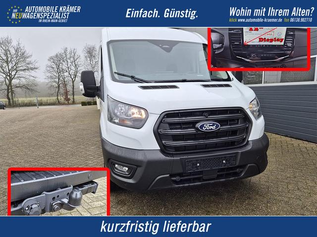 Ford Transit - L2H2 2.0 EcoBlue 130PS Trend 3,5t 2-Sitzer AHK Sitzheizung Lenkradheizung Frontscheibe beheizb. Klimaautomatik PDC v+h Rückf.Kamera Bluetooth DAB Apple CarPlay Android Auto Tempomat Ganzj.Reifen