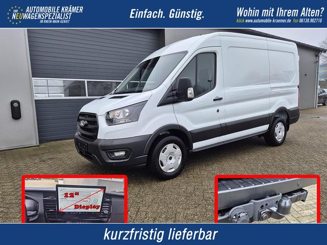 Ford Transit - L2H2 2.0 EcoBlue 130PS Trend 3,5t 2-Sitzer AHK Sitzheizung Lenkradheizung Frontscheibe beheizb. Klimaautomatik PDC v+h Rückf.Kamera Bluetooth DAB Apple CarPlay Android Auto Tempomat Ganzj.Reifen