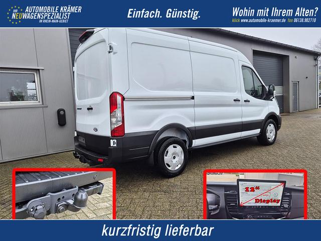 Ford Transit - L2H2 2.0 EcoBlue 130PS Trend 3,5t 3-Sitzer AHK Sitzheizung Lenkradheizung Frontscheibe beheizb. Klimaautomatik PDC v+h Rückf.Kamera Bluetooth DAB Apple CarPlay Android Auto Tempomat Ganzj.Reifen