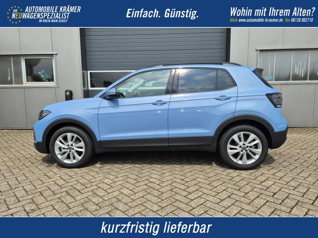 Volkswagen T-Cross - 1.0 TSI 116PS DSG Life LED-Matrix-Scheinwerfer Klimaautomatik Sitzheizung PDC Rückf.Kamera 17-LM abged.Scheiben 2xKeyless DAB+ Bluetooth Touchscreen Apple CarPlay Android Auto