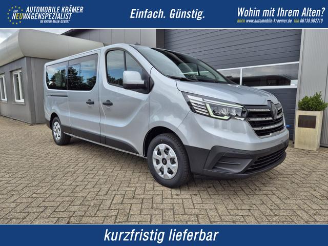 Renault Trafic - Combi L2 2.0 dCi 150PS Grand Evolution 9-Sitzer Rollstuhlrampe Rollstuhlsicherung Schiebet&uuml;r l+r Klima v+h DAB Bluetooth Touchscreen Apple CarPlay Android Auto PDC R&uuml;ckf.Kamera