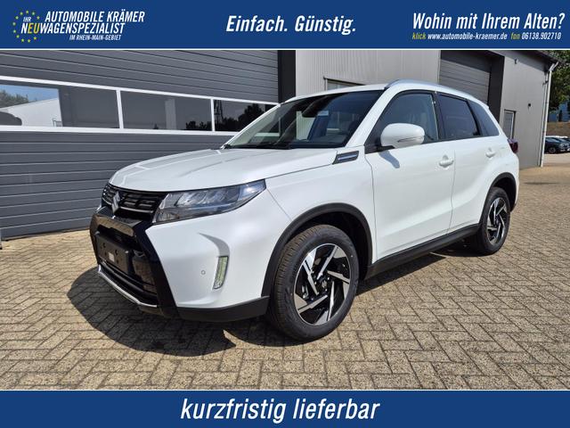 Suzuki Vitara - 1.4 Boosterjet 129PS Hybrid Comfort+ Teilleder mit Alcantara Navi Klimaautomatik Sitzheizung ACC PDC v+h Rückf.Kamera Suzuki-Radio Apple CarPlay Android Auto Touchscreen 2xKeyless 17-LM