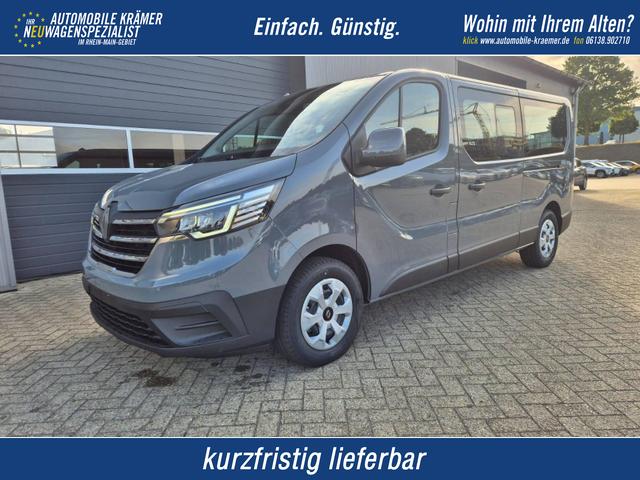 Renault Trafic - Combi L2 2.0 dCi 150PS Grand Evolution 9-Sitzer Rollstuhlrampe Rollstuhlsicherung Schiebetür l+r Klima v+h DAB Bluetooth Touchscreen Apple CarPlay Android Auto PDC Rückf.Kamera