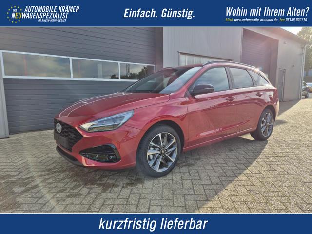 Hyundai i30 Kombi - 1.5 T-GDI 95PS Sitzheizung Lenkradheizung Klimaautomatik ACC Navi Apple CarPlay + Android Auto PDC v+h Rückf.Kamera 17-LM