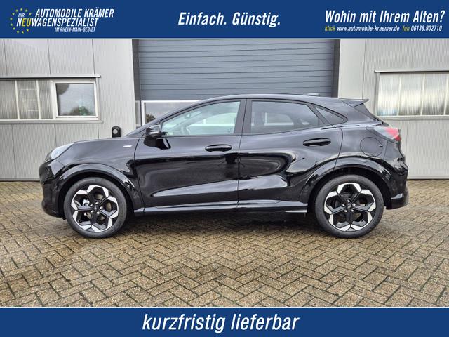 Ford Puma - ST-Line X 1.0 EcoBoost Hybrid 125PS Automatik NEUES MODELL 360°Kamera AbstandsTempomat el.Heckklappe Premium Leder (Sensico) B+O-Sound Klimaautomatik Sitzheizung Lenkradheizung Frontscheibe beheizb. Ford-Navi SYNC4 Bluetooth Apple CarPlay Android A