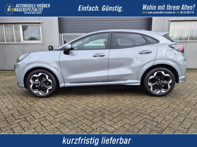 Ford Puma - ST-Line X 1.0 EcoBoost Hybrid 125PS Automatik NEUES MODELL 360°Kamera AbstandsTempomat el.Heckklappe Premium Leder (Sensico) B+O-Sound Klimaautomatik Sitzheizung Lenkradheizung Frontscheibe beheizb. Ford-Navi SYNC4 Bluetooth Apple CarPlay Android A