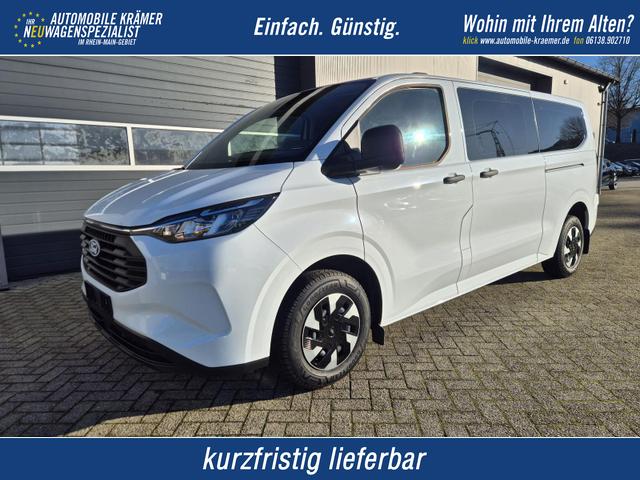 Ford Transit Custom - Kombi 9-Sitzer L2 2.5 Duratec PHEV 233PS Automatik Trend 3,4t Klimaautomatik Frontscheibe beheizb. Rückf.kamera PDC v+h Tempomat Navi Bluetooth Touchscreen Apple CarPlay Android Auto Ganzj.Reifen