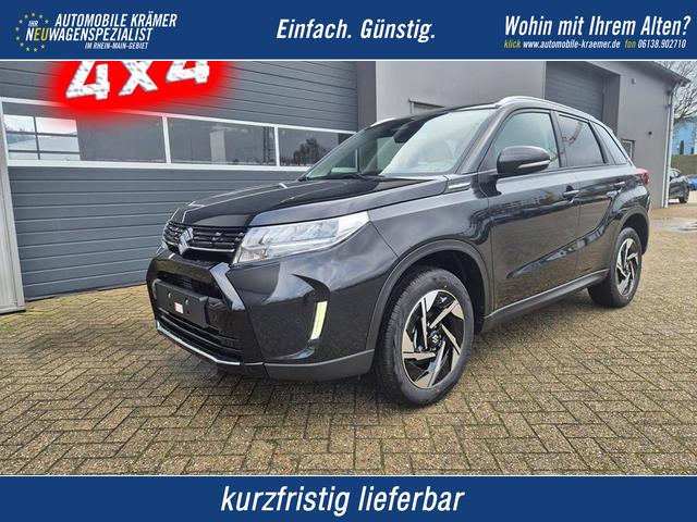 Suzuki Vitara - Comfort+ 110PS Automatik MHEV 4x4 ALLGRIP 1.4 Boosterjet Allrad Teilleder Navi Klimaautomatik Sitzheizung ACC PDC v+h Rückf.Kamera Suzuki-Radio Apple CarPlay Android Auto Touchscreen 2xKeyless 17-LM