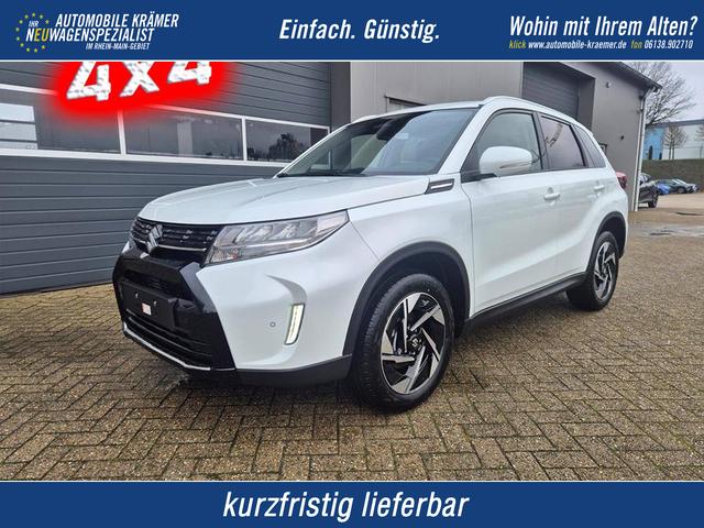 Suzuki Vitara - Comfort+ 110PS Automatik MHEV 4x4 ALLGRIP 1.4 Boosterjet Allrad Teilleder Navi Klimaautomatik Sitzheizung ACC PDC v+h Rückf.Kamera Suzuki-Radio Apple CarPlay Android Auto Touchscreen 2xKeyless 17-LM