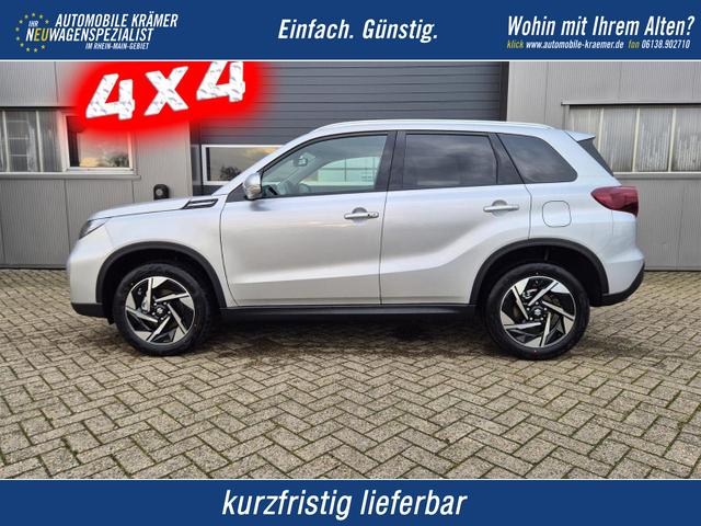 Suzuki Vitara - Comfort+ 110PS Automatik MHEV 4x4 ALLGRIP 1.4 Boosterjet Allrad Teilleder Navi Klimaautomatik Sitzheizung ACC PDC v+h R&uuml;ckf.Kamera Suzuki-Radio Apple CarPlay Android Auto Touchscreen 2xKeyless 17-LM