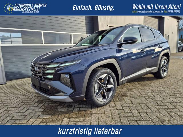 Hyundai TUCSON - Trend 1.6 T-GDI 150PS Automatik TZ 2026 Teil-Leder Sitzheizung v+h Lenkradheizung Klimaautomatik Navi Touchscreen DAB+ Apple CarPlay + Android Auto PDC R&uuml;ckf.-Kamera Matrix-LED-Scheinw.
