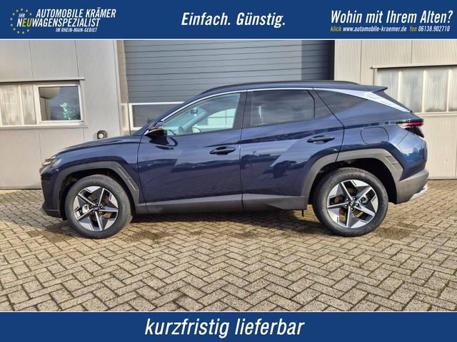 Hyundai TUCSON - Trend 1.6 T-GDI 150PS Automatik TZ 2026 Teil-Leder Sitzheizung v+h Lenkradheizung Klimaautomatik Navi Touchscreen DAB+ Apple CarPlay + Android Auto PDC R&uuml;ckf.-Kamera Matrix-LED-Scheinw.