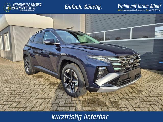 Hyundai TUCSON - Trend 1.6 T-GDI 150PS Automatik TZ 2026 Teil-Leder Sitzheizung v+h Lenkradheizung Klimaautomatik Navi Touchscreen DAB+ Apple CarPlay + Android Auto PDC R&uuml;ckf.-Kamera Matrix-LED-Scheinw.