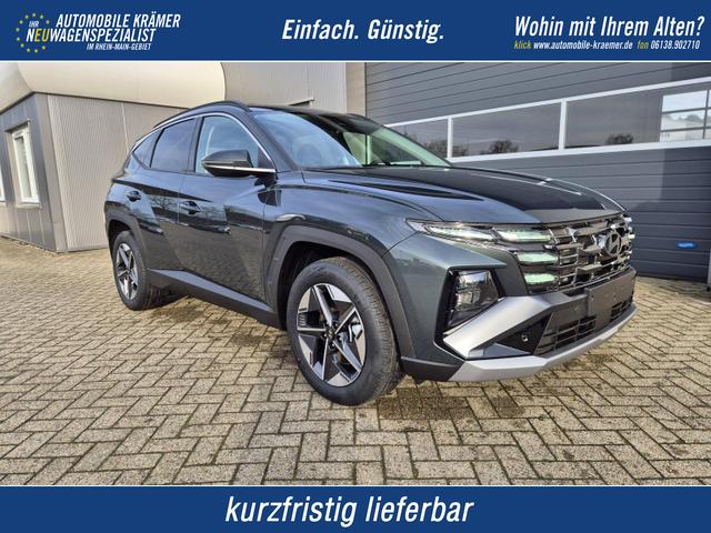 Hyundai TUCSON - Trend 1.6 T-GDI 150PS Automatik TZ 2026 Teil-Leder Sitzheizung v+h Lenkradheizung Klimaautomatik Navi Touchscreen DAB+ Apple CarPlay + Android Auto PDC R&uuml;ckf.-Kamera Matrix-LED-Scheinw.
