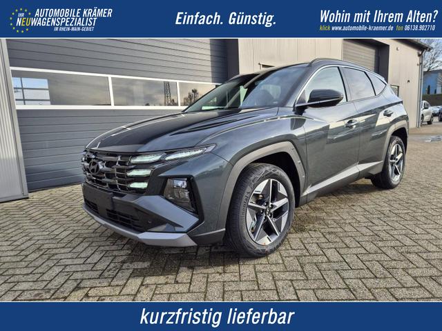 Hyundai TUCSON - Trend 1.6 T-GDI 150PS Automatik TZ 2026 Teil-Leder Sitzheizung v+h Lenkradheizung Klimaautomatik Navi Touchscreen DAB+ Apple CarPlay + Android Auto PDC R&uuml;ckf.-Kamera Matrix-LED-Scheinw.